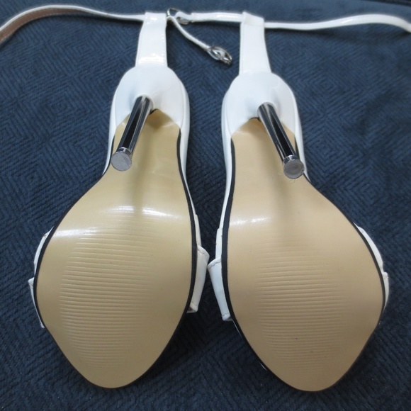 Custom Made Metal Heeled Fetish Sandals - Picture 4 of 7